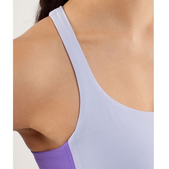 Lululemon FREE TO BE TANK Cool Breeze Power Purple with Inserts - Picture 4 of 11